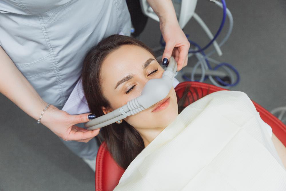 patient receiving sedation dentistry | sedation dentist medina oh